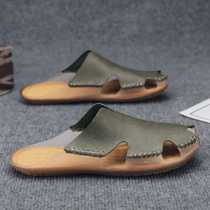 Jalen | Handmade-Style Slip-On Sandals