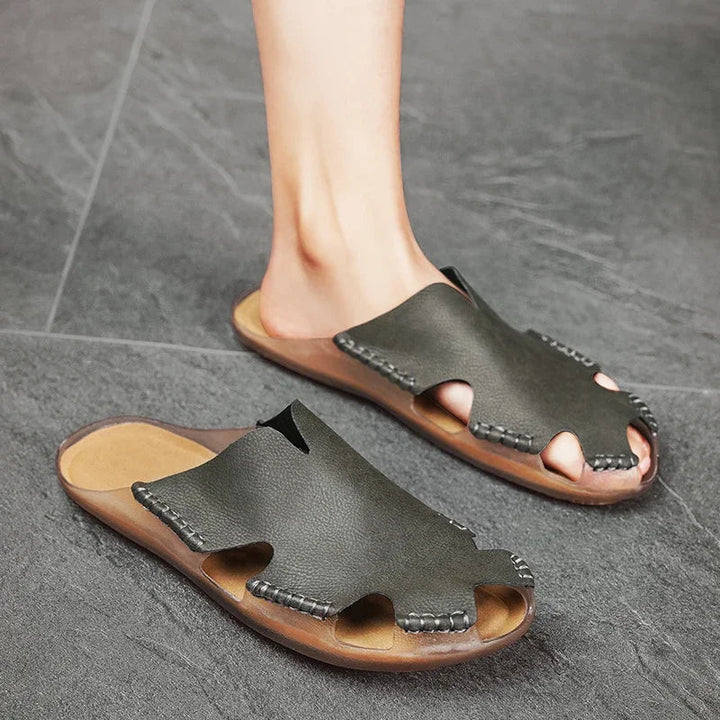 Jalen | Handmade-Style Slip-On Sandals