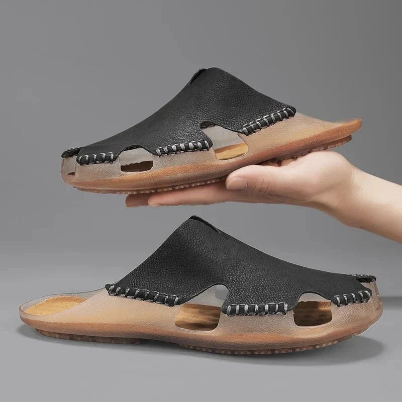 Jalen | Handmade-Style Slip-On Sandals