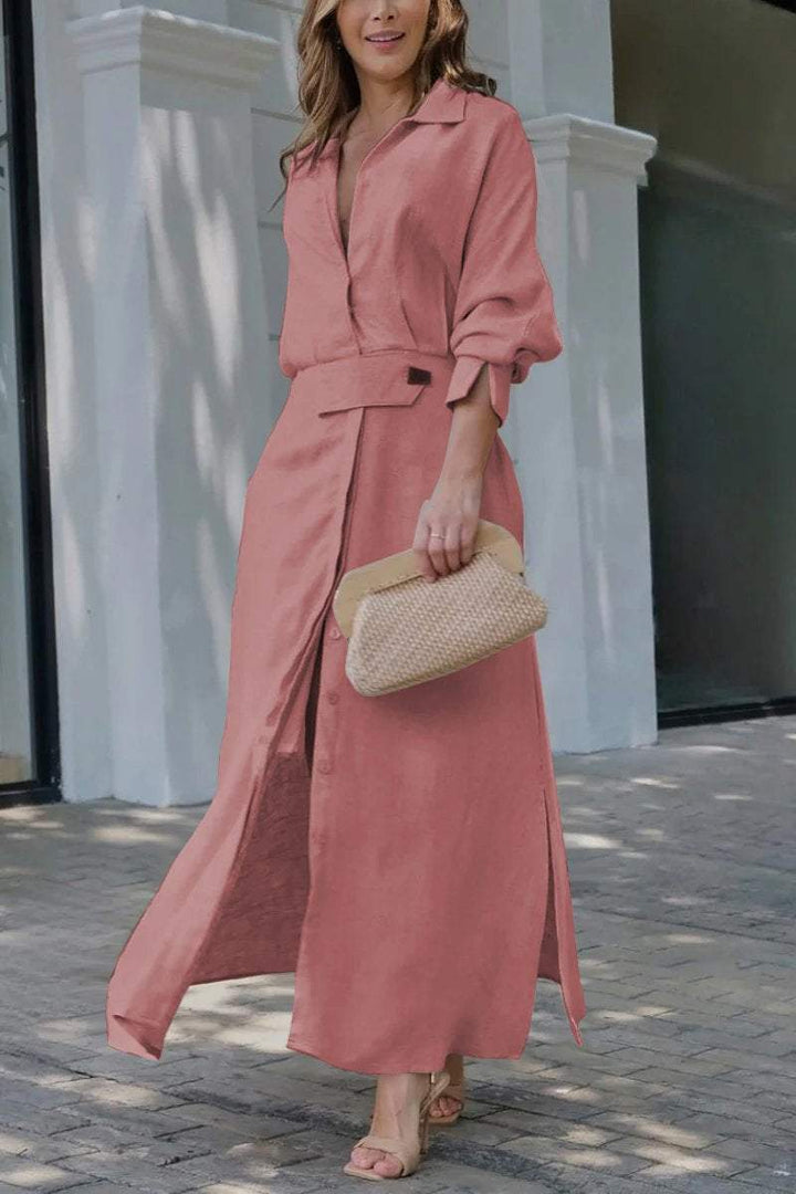 Isolde | V-Neck Maxi Dress