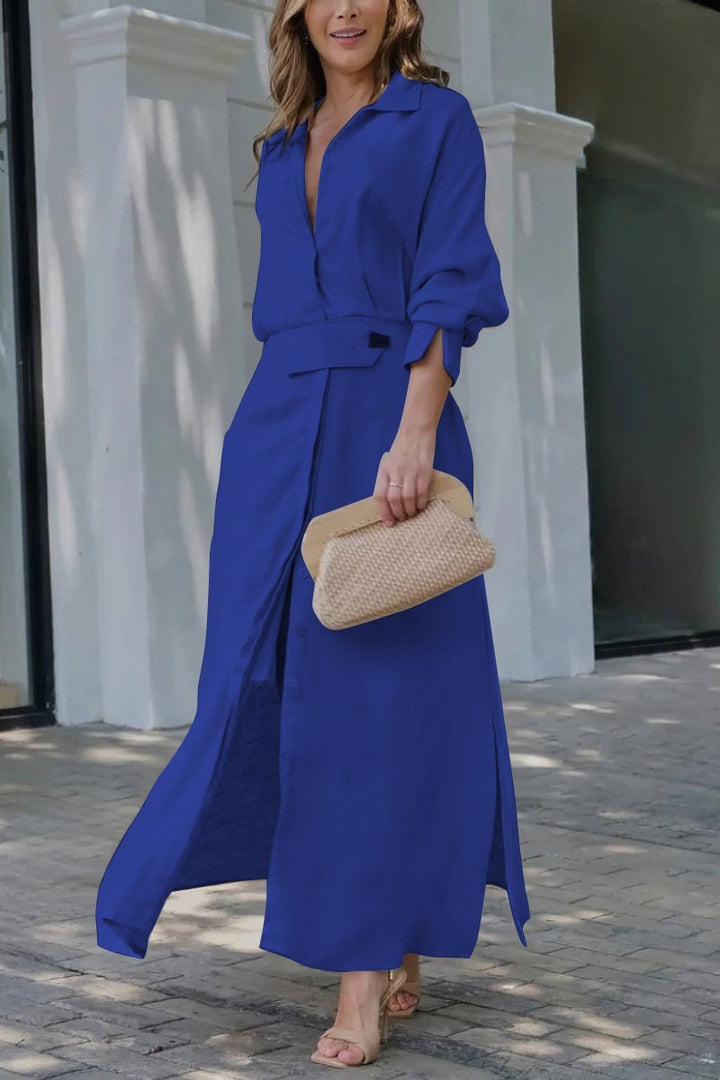 Isolde | V-Neck Maxi Dress