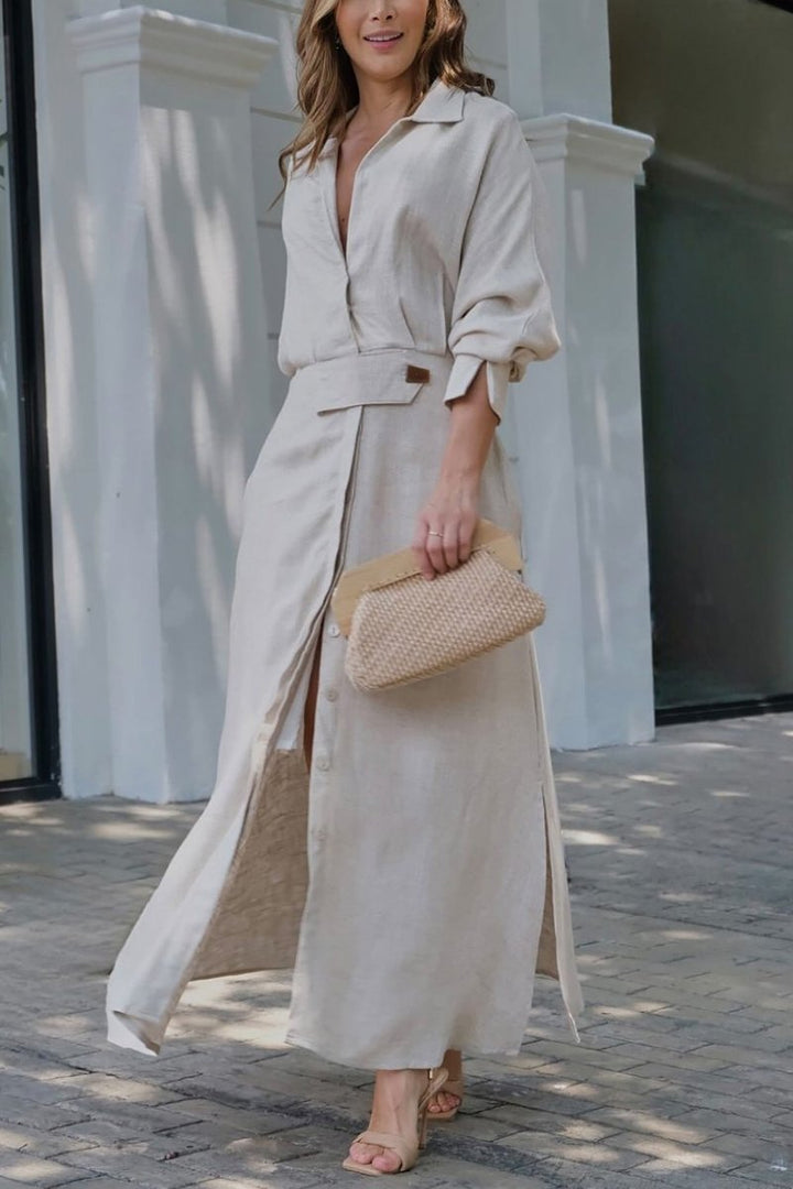 Isolde | V-Neck Maxi Dress