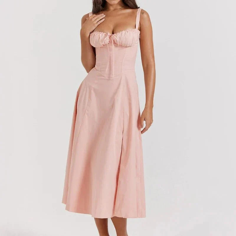 Lara | Colorful Midi Dress
