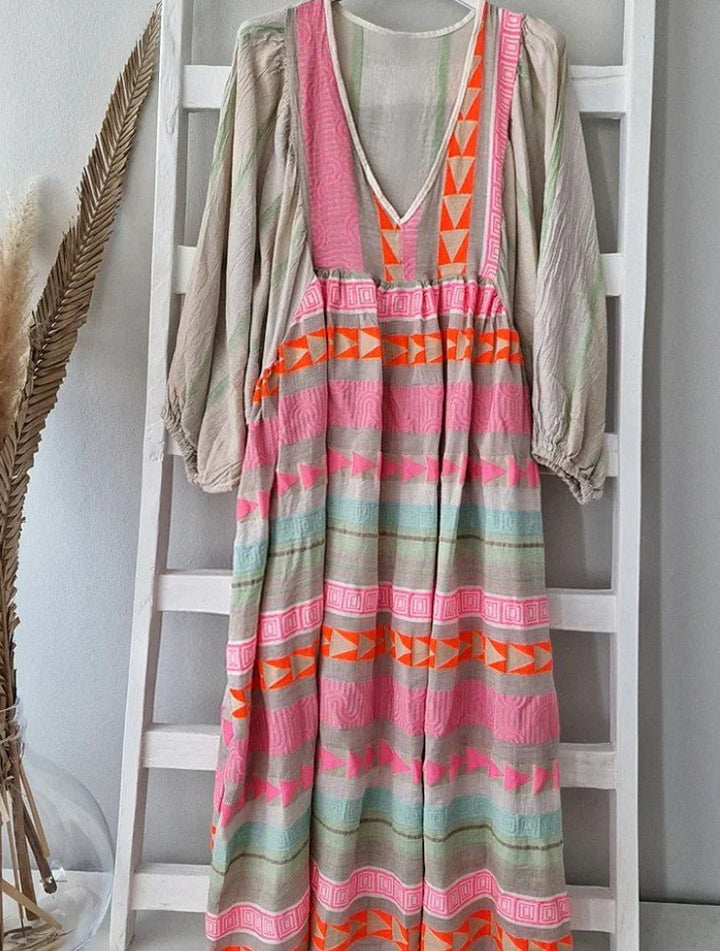 Neve | Vibrant Loose Dress