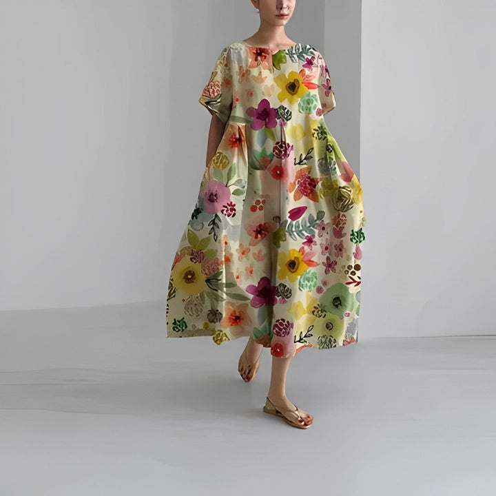 Mackenna | Bold Floral Dress