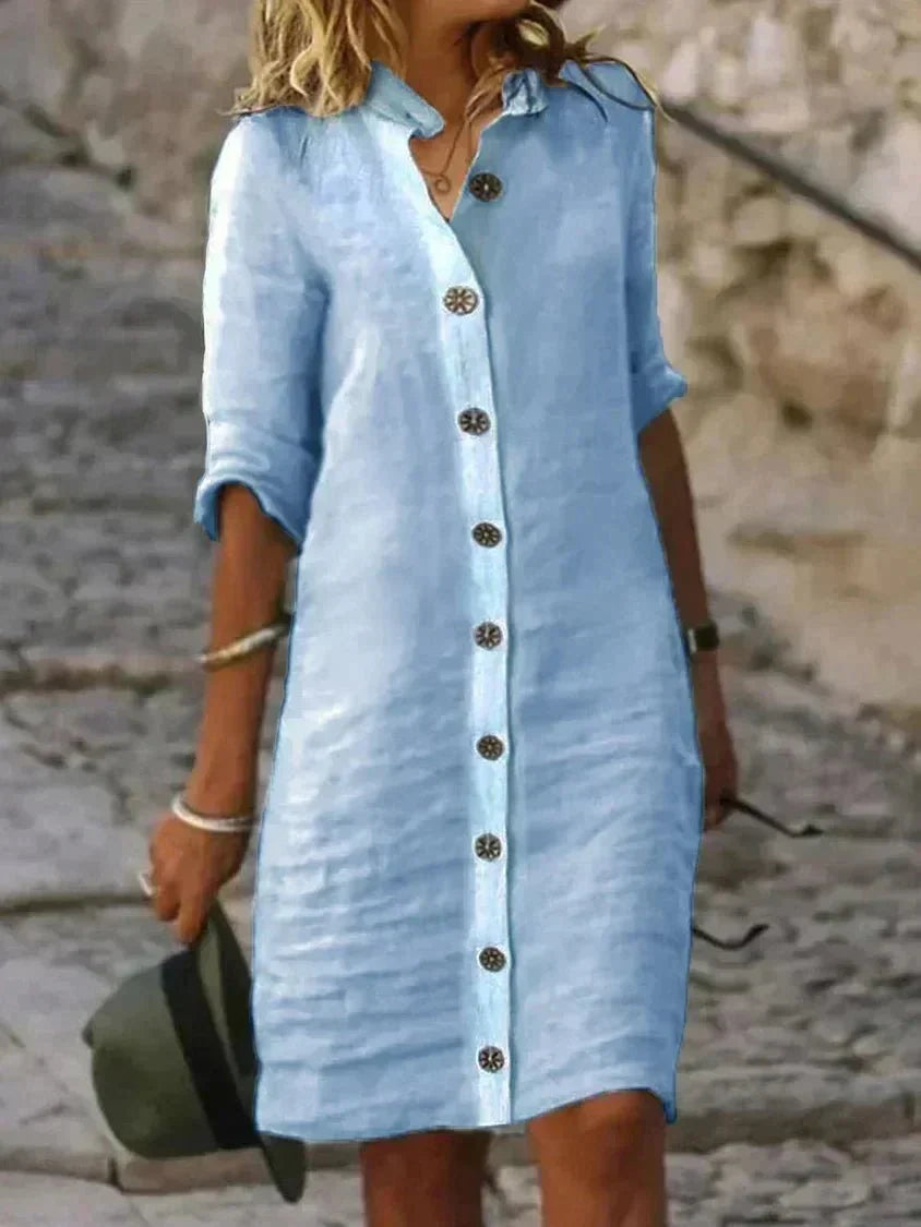 Delilah | Button-Front Dress