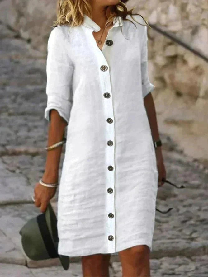 Delilah | Button-Front Dress