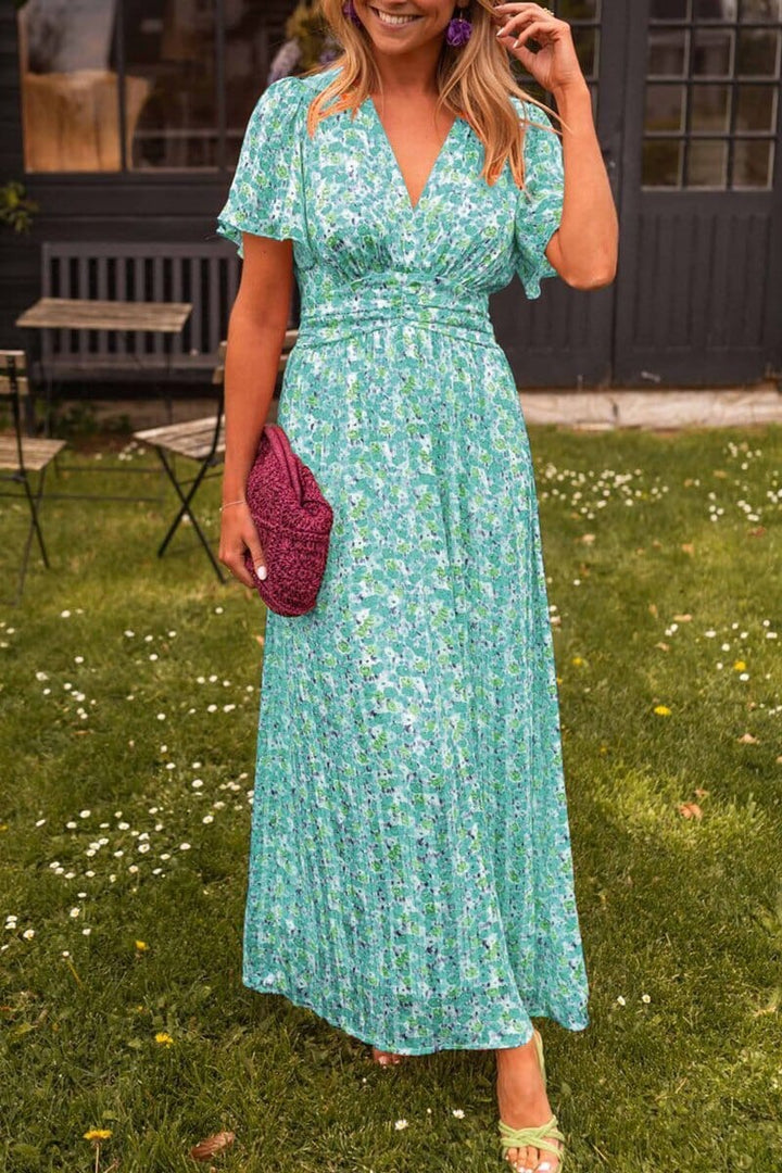 Sandra | Elegant Maxi Dress with V-Neck