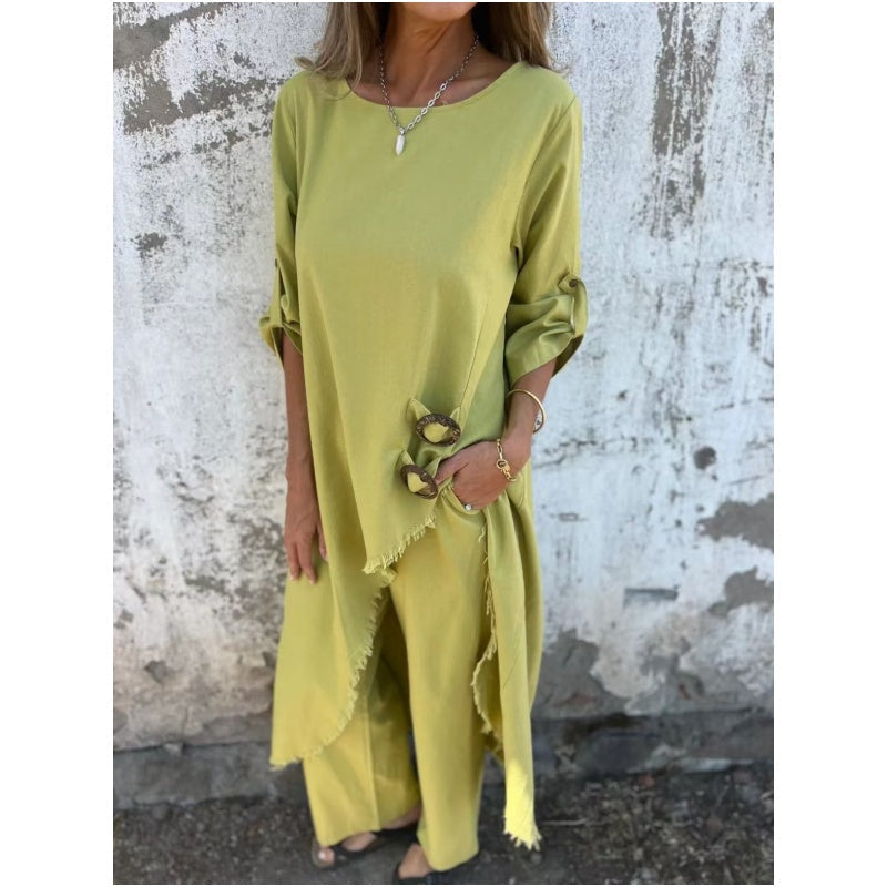 Fallon | Relaxed Two-Piece Dress Set