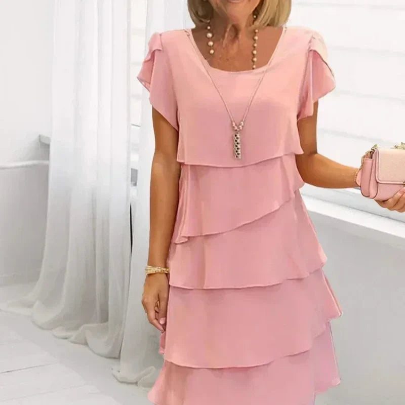Lottie | Tiered Ruffle Dress