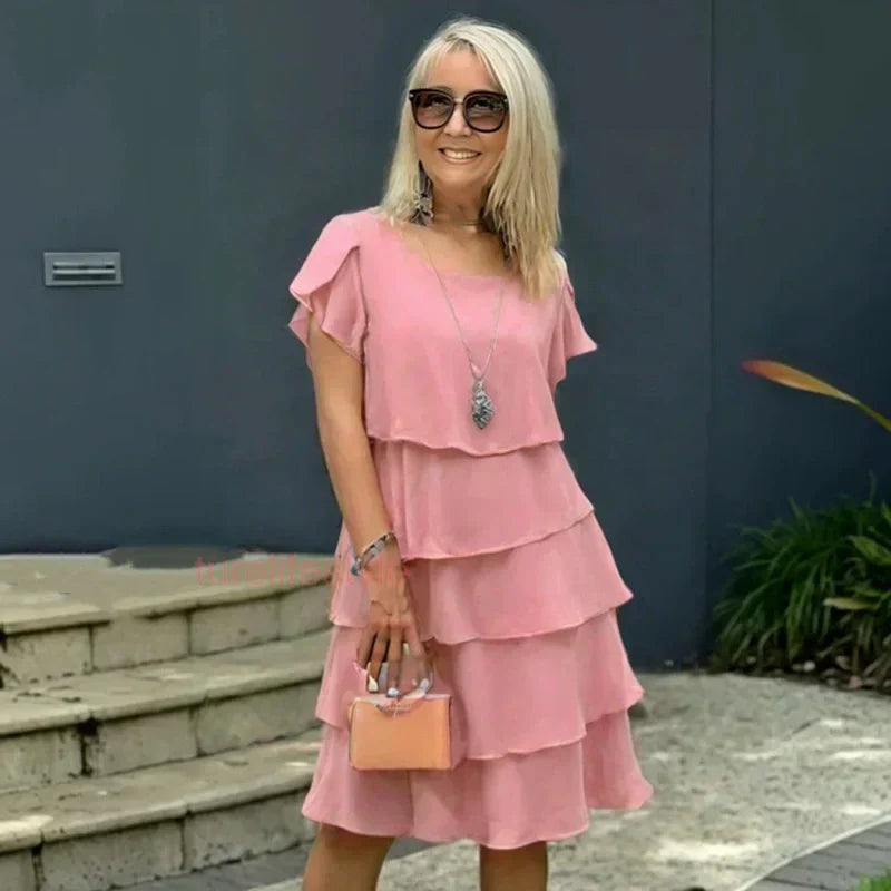Lottie | Tiered Ruffle Dress