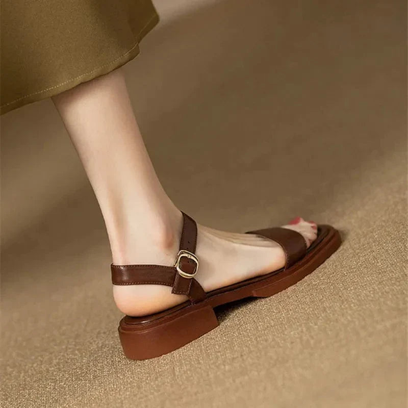 Noemi | Low Heel Sandals