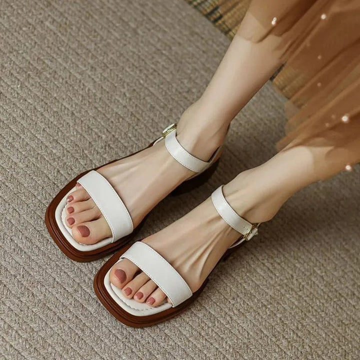 Noemi | Low Heel Sandals