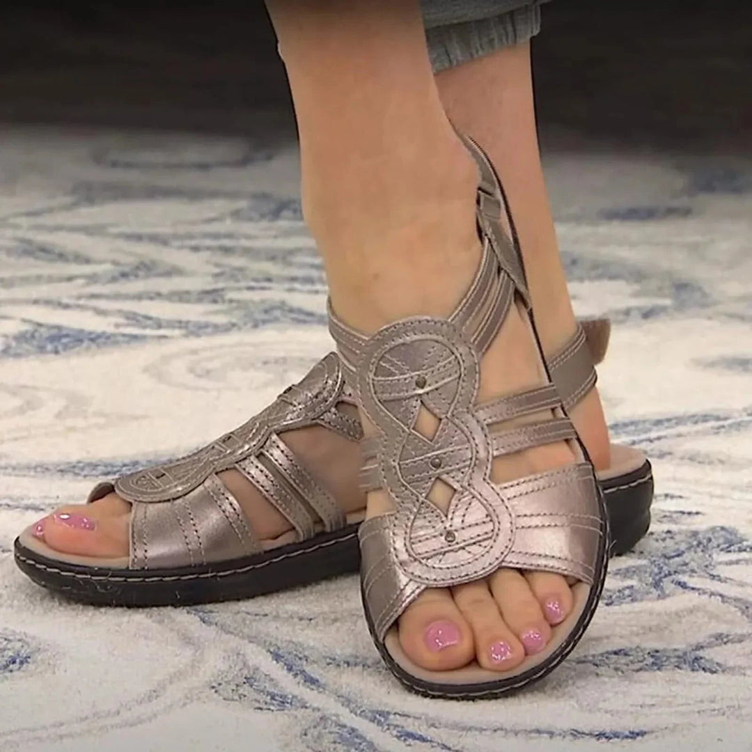 Monica | Orthopedic Flat Sandals With Arch Support
