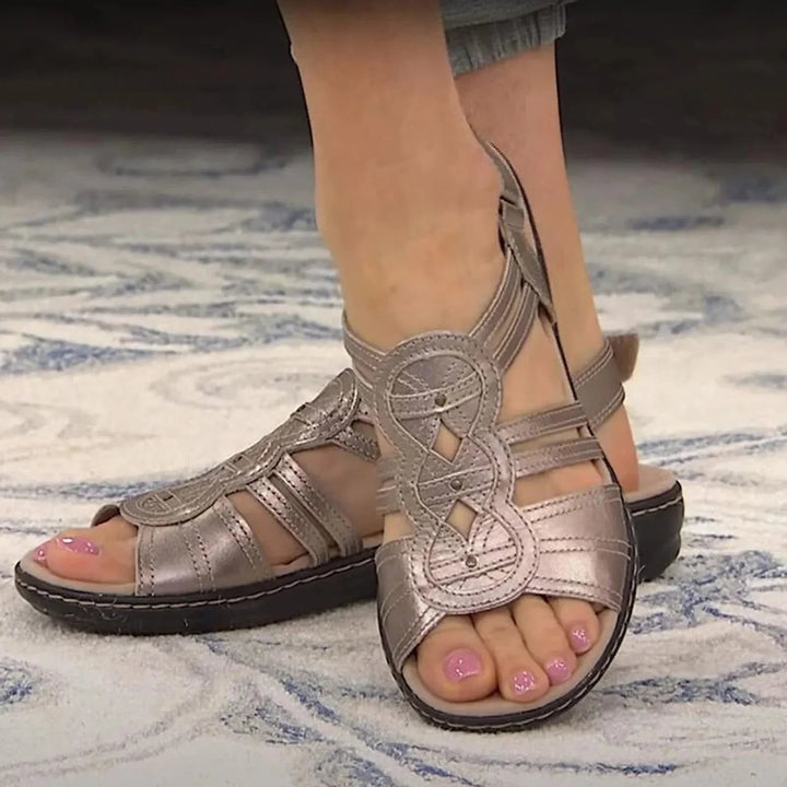 Monica | Orthopedic Flat Sandals With Arch Support