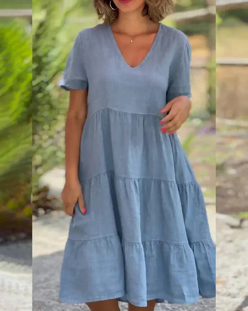 Zoe | Casual Summer V-Neck Dress